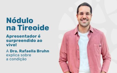 Nódulo na tireoide: Paulo Mathias é surpreendido ao vivo