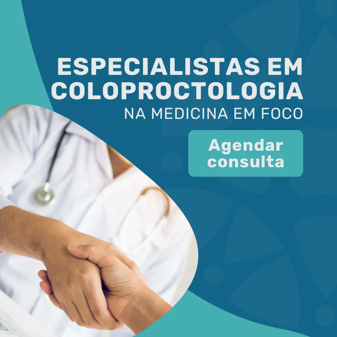 Especialistas em coloproctologia no Medicina em Foco pelo convênio Mediservice Bradesco